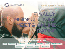 Tablet Screenshot of meetmindful.com
